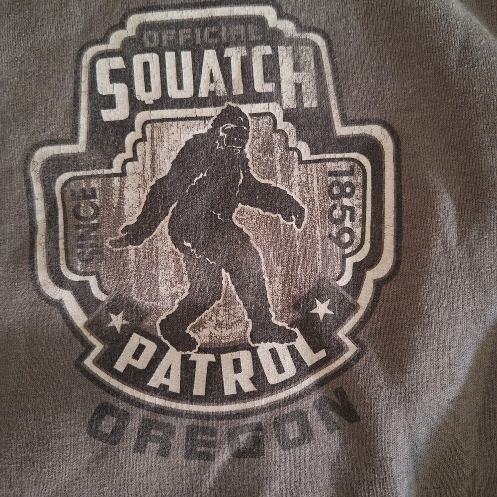 Gray Squatch Patrol Graphic Tee